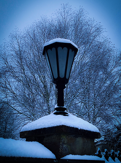 Gate Lantern at St. Mary's